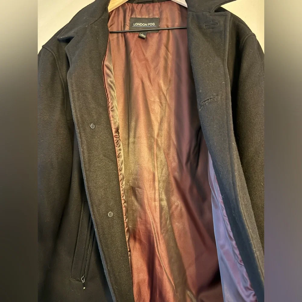 Men’s London Fog 60% Wool Coat. - Picture 4 of 9